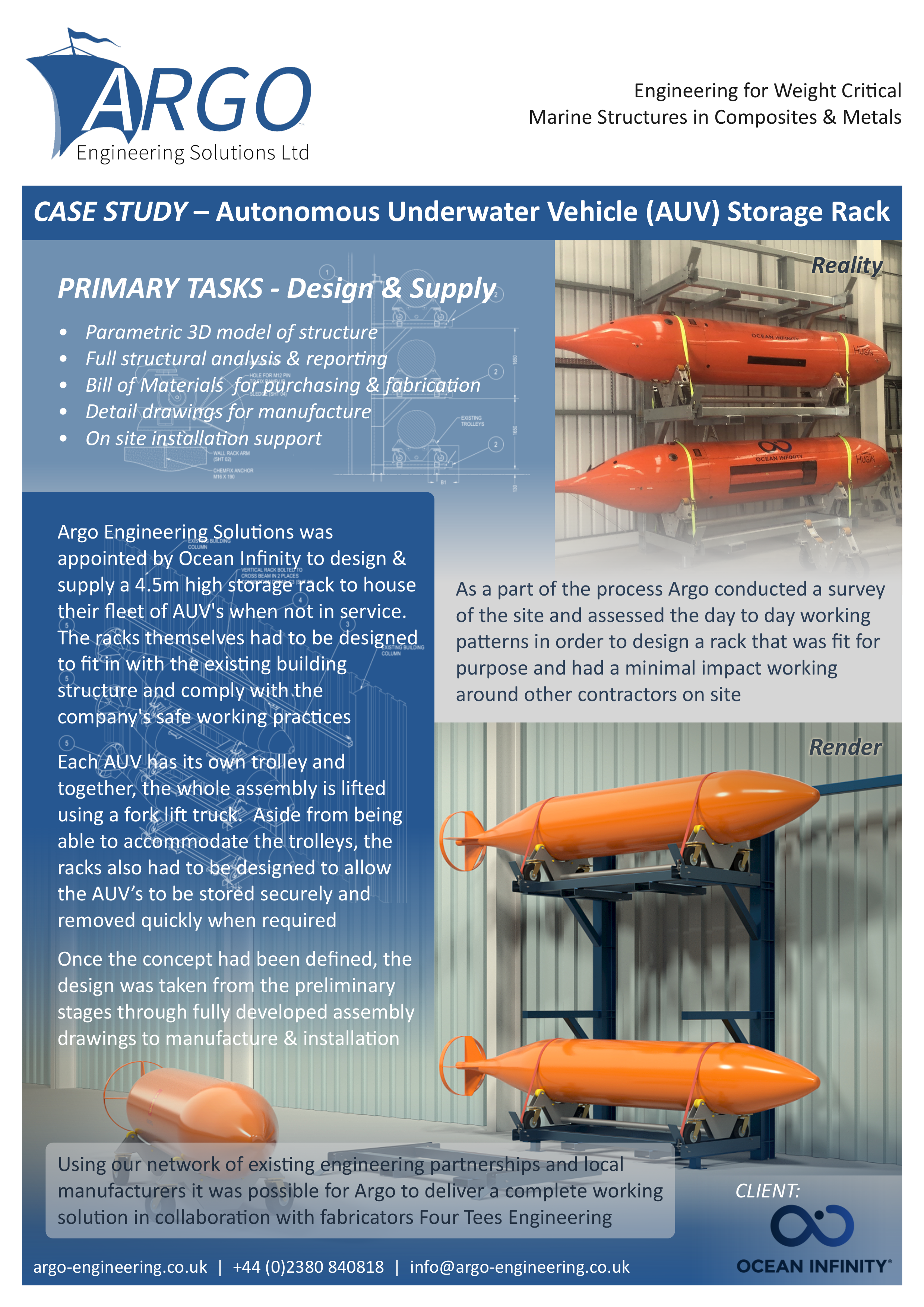 Case Study - AUV Rack