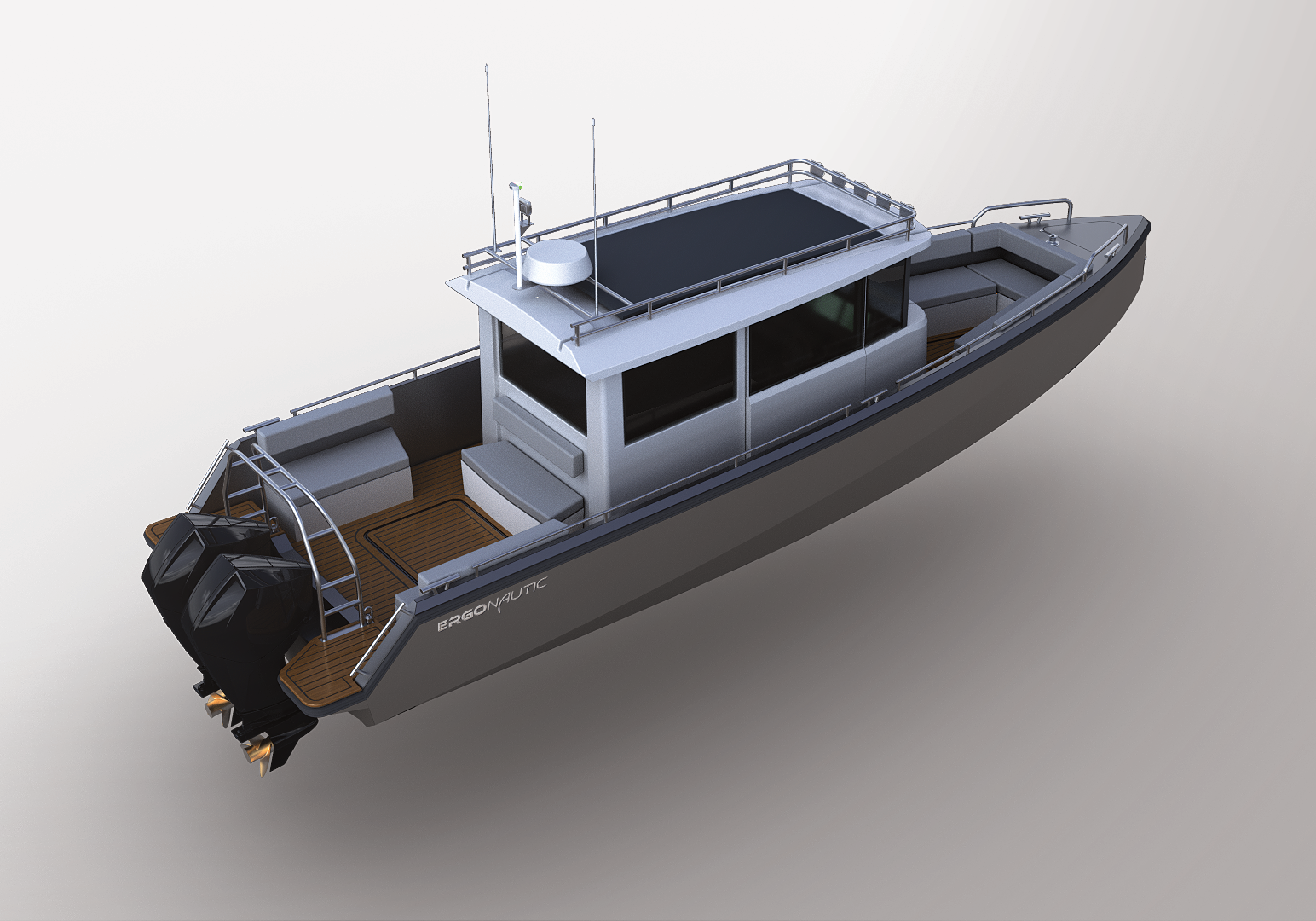 Full detail design for 32ft robust yacht / workboat